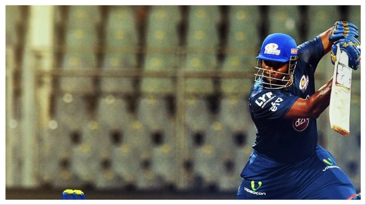 Kieron Pollard was a key player for Mumbai Indians. Photo: @mipaltan
