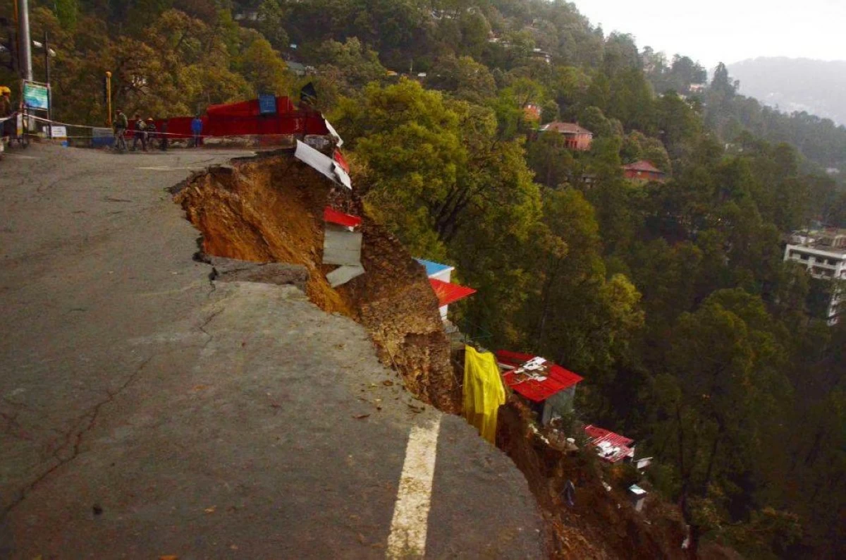 Affected families are receiving relief, and compensation is being considered if the highway project is deemed at fault. (Deepak Sansta/HT via Getty Images)