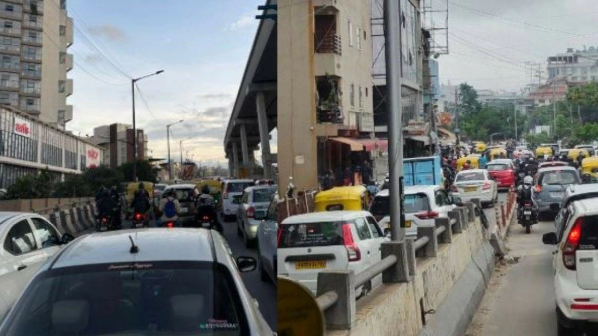 Bengaluru entrepreneur's post on traffic troubles goes viral.