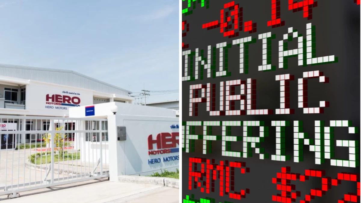 Hero Motors Files Rs 1200 Crore IPO Draft