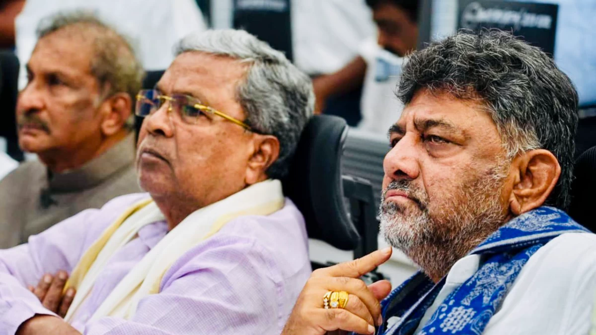 The high command’s strong public statement sent a firm message and ended uncertainty and reinforced stability within the Karnataka government. Deputy Chief Minister DK Shivakumar, too, denied any talk of leadership change. (Photo credit: PTI)