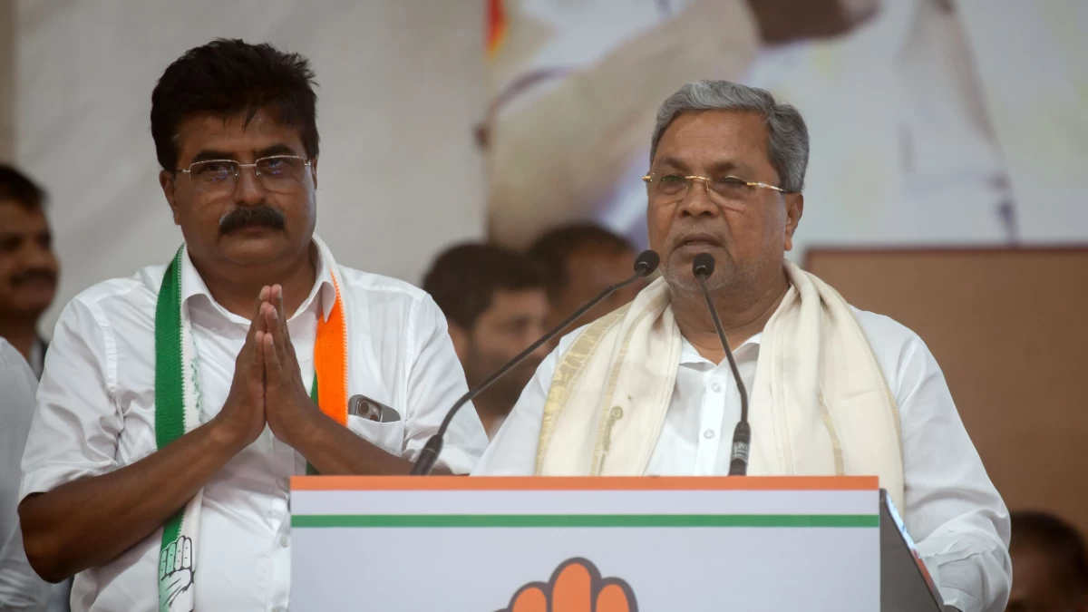 Surjewala clarified that the Congress is not planning to change the leadership in Karnataka. His statement comes after several days of political buzz around internal factionalism within the ruling Congress. (Photo credit: Getty Images)