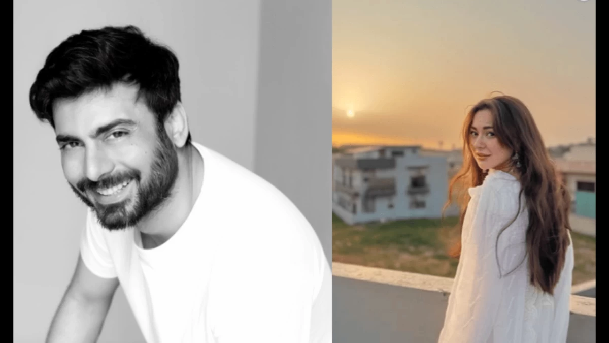 Hania Aamir and Fawad Khan.