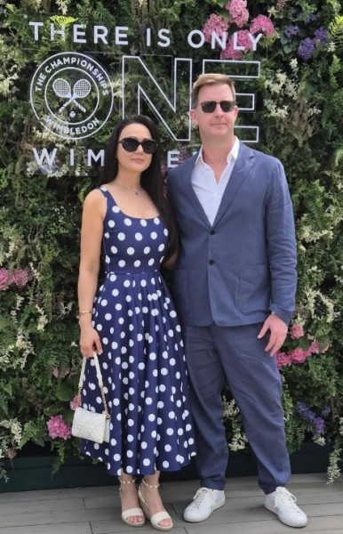 Preity Zinta with her husband