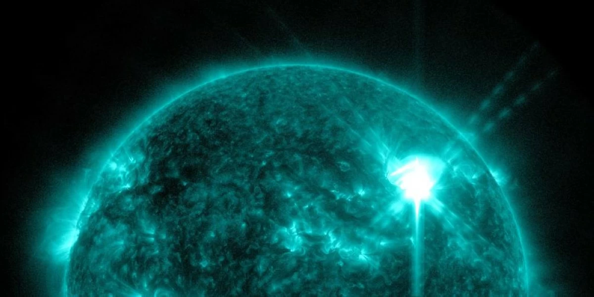An X4.5 solar flare from AR 3664 captured on May 6, 2024. 