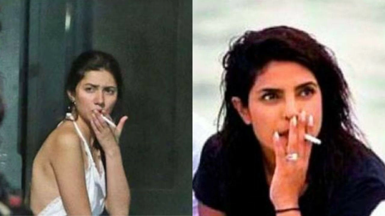 Actresses who were spotted smoking: Mahira Khan, Priyanka Chopra and more