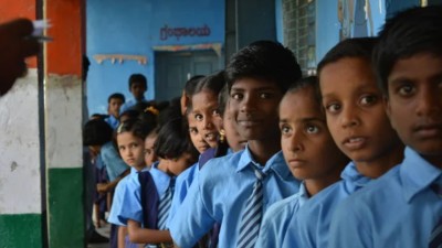 The number of students in this school in a remote village has been increasing steadily for the past several years. (Photo credit: depositphotos)