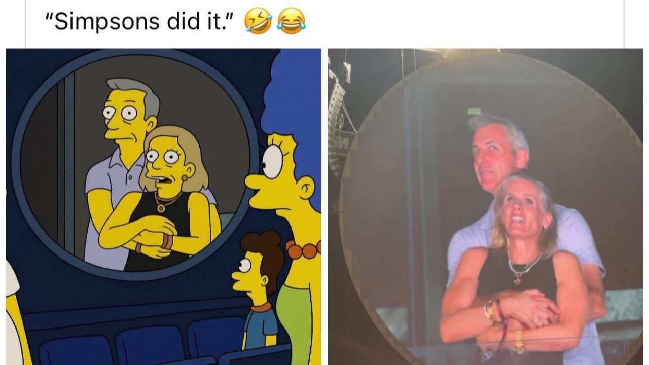 Did The Simpsons predict Astronomer CEO and CPO's scandal? | Image: X