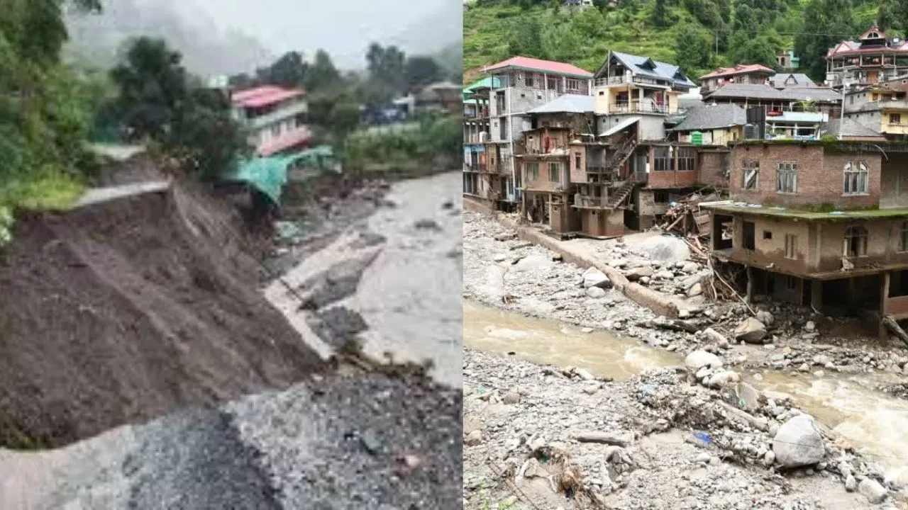 Landslide and flood wreak havoc in Himachal