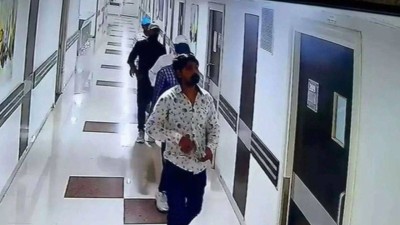 Tauseef Badshah seen in the CCTV footage leading the shooters at the Patna hospital has been arrested by the Bihar Police