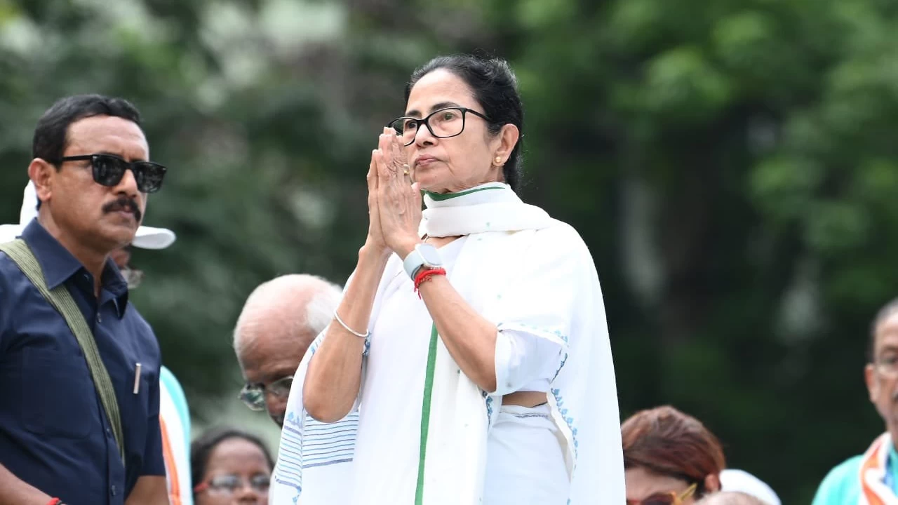 West Bengal Chief Minister and TMC supremo Mamata Banerjee. (Photo credit: X/@AITCofficial)