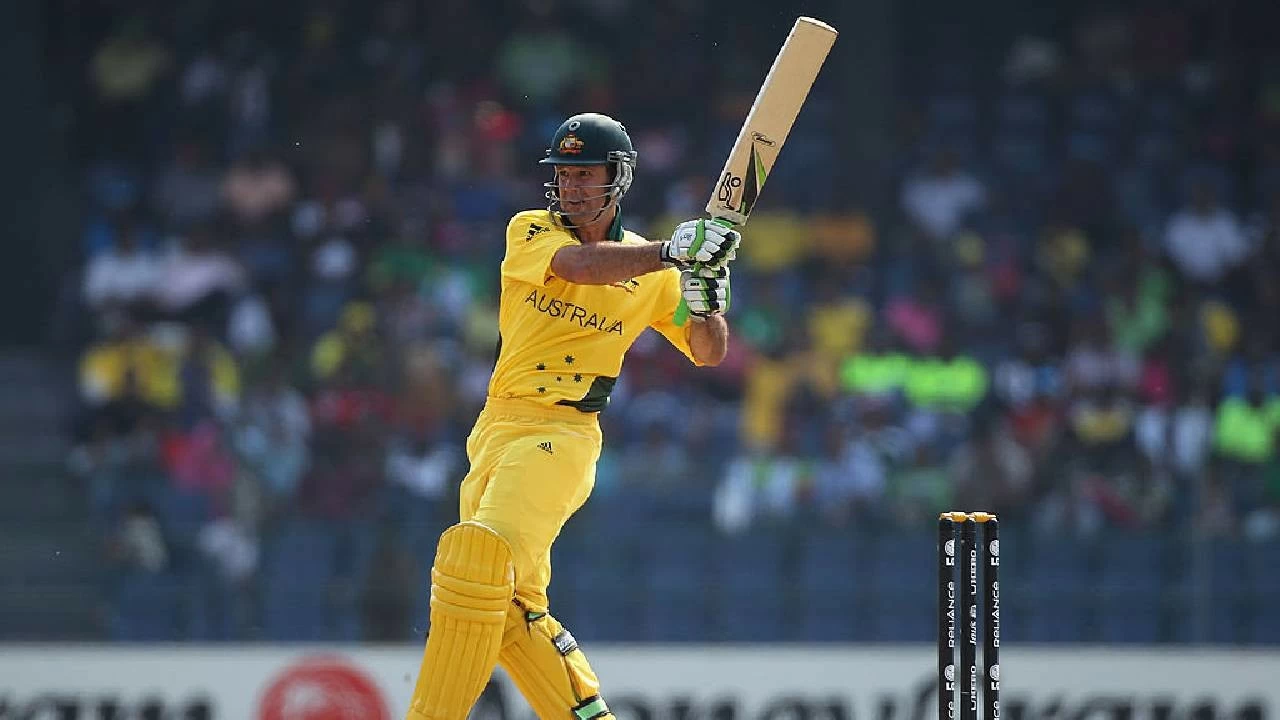 Ricky Ponting scored five centuries in the ODI World Cup.