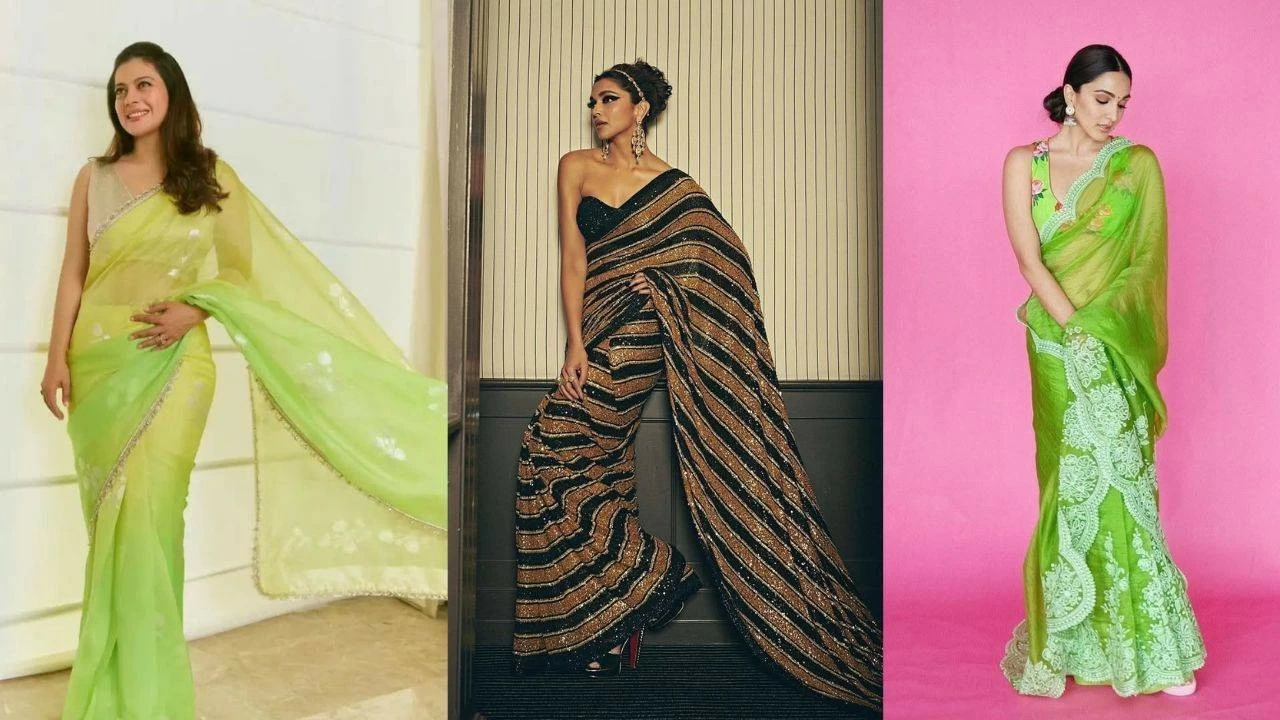 Add Bollywood glam to your Hariyali Teej celebrations with green saree outfit ideas.