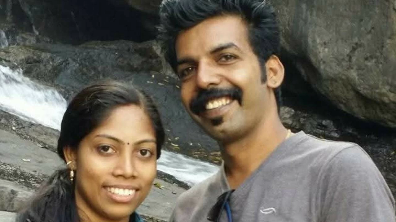 Reema and husband Kamal Raj