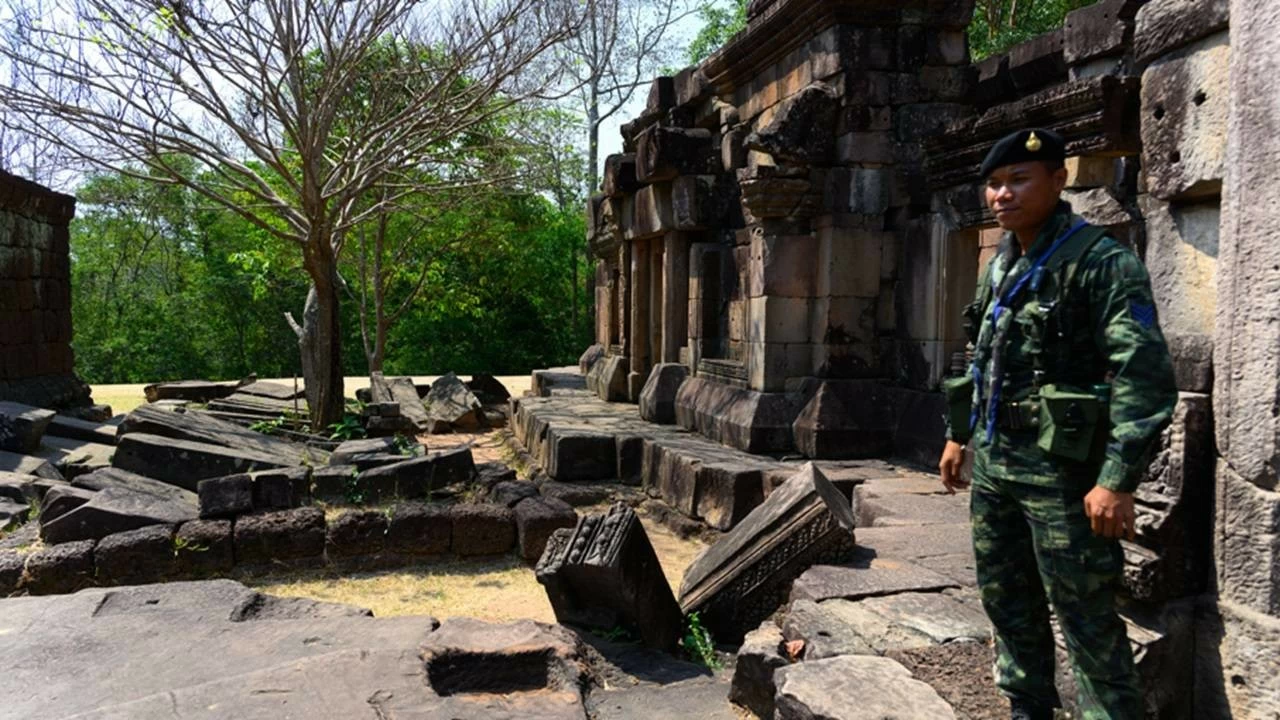 So far at least 10 civilians have died in today's clash between Thailand and Cambodia