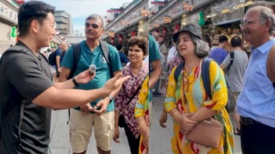 Japanese man speaks fluent Hindi.