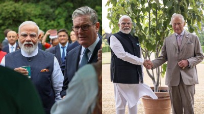 PM Modi is on a two-day visit to the UK