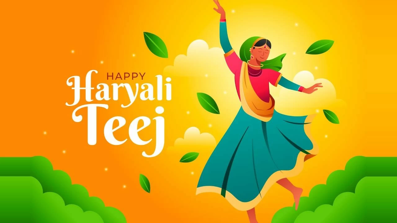 Hariyali Teej is celebrated with vibrant traditions as women gather to sing folk songs, enjoy swings and seek blessings for marital harmony. 