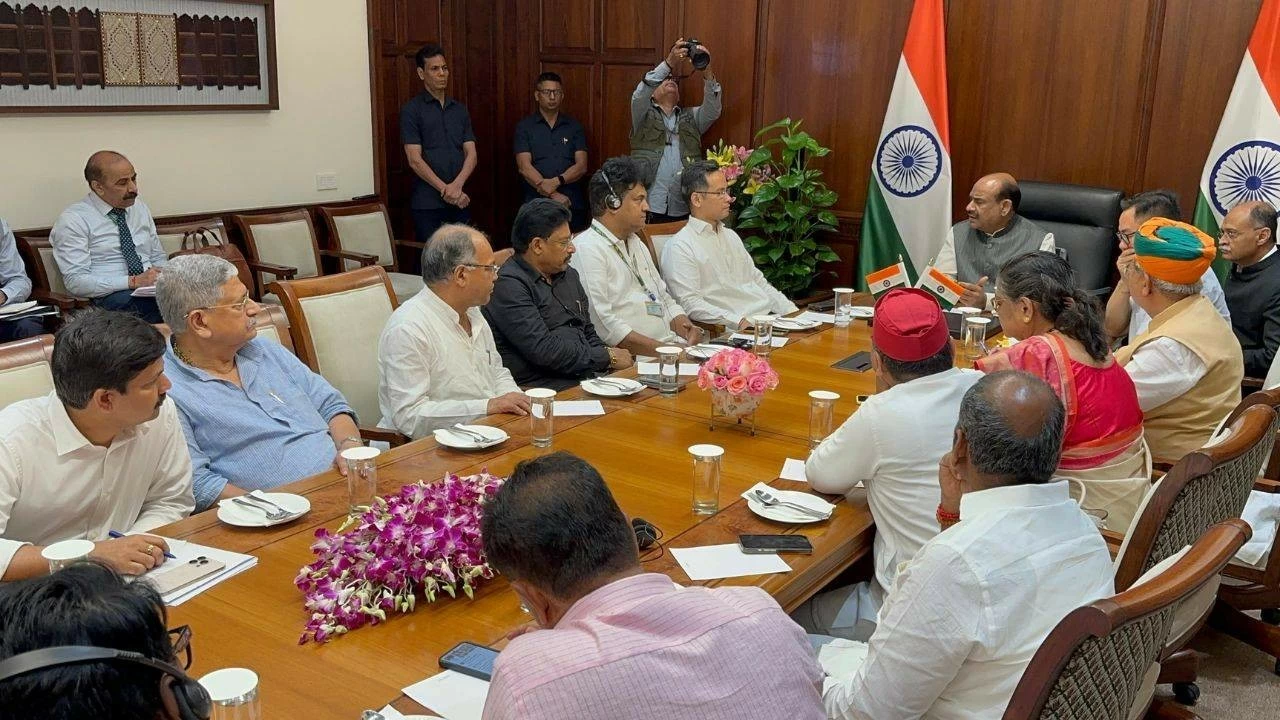The breakthrough came after Lok Sabha Speaker Om Birla convened the meeting at around 12.30pm in the Parliament complex.