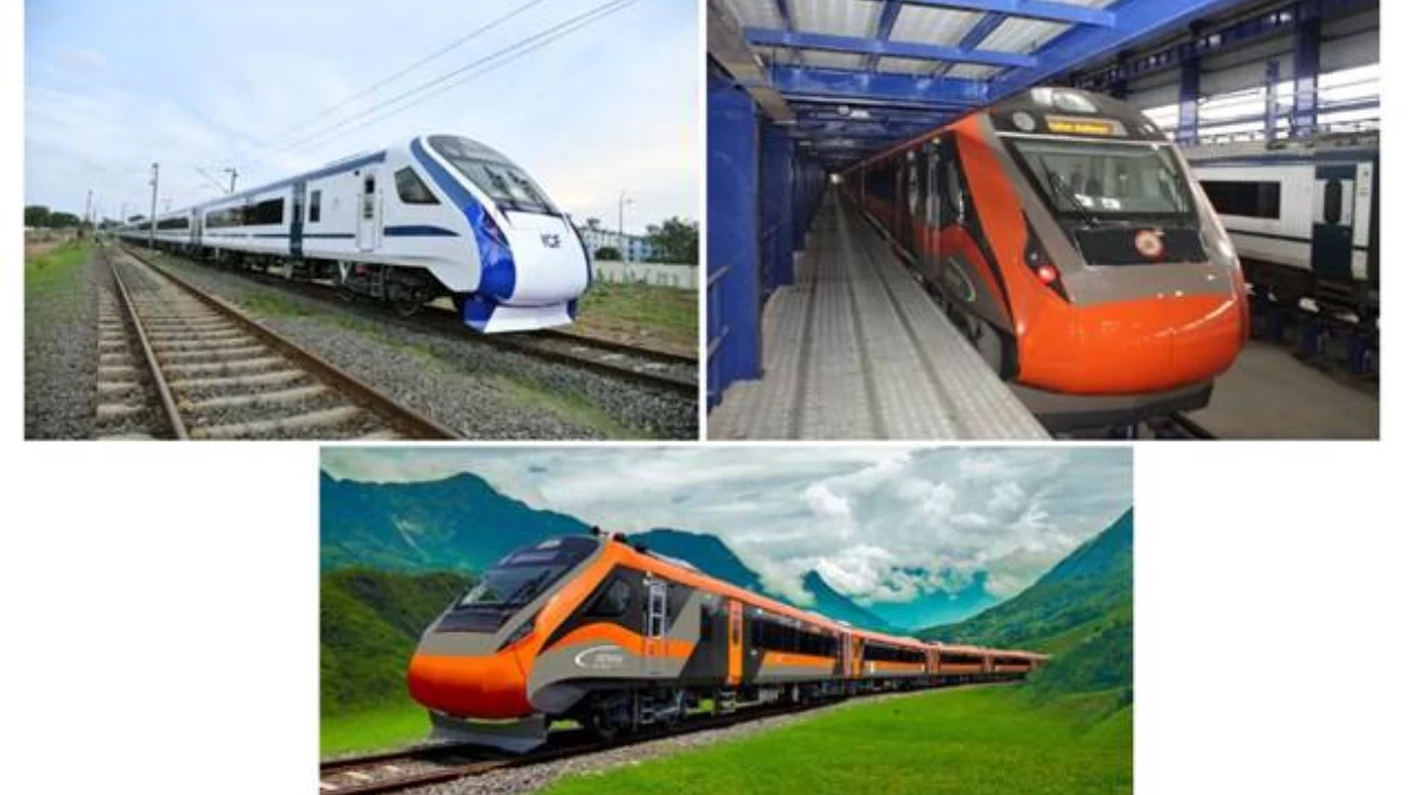 Vande Bharat Trains Run at Maximum Operating Speed of 160 kmph with Design Speed of 180 kmph