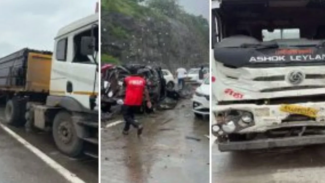Four dead as trailer hits multiple vehicles on Mumbai-Pune Expressway