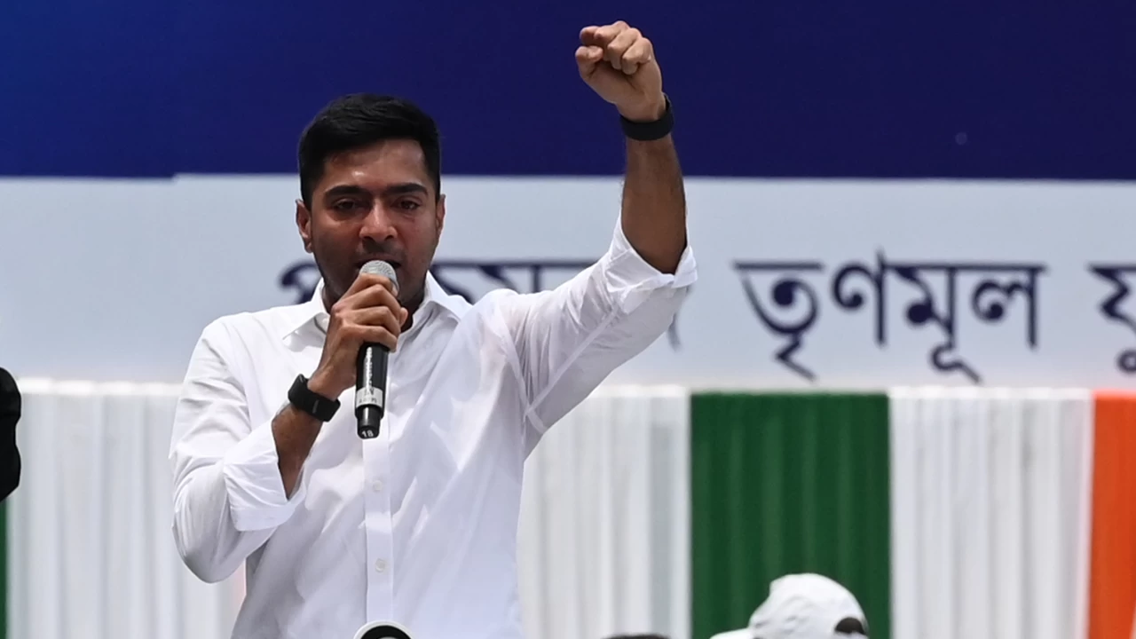 TMC MP Abhishek Banerjee. (Photo credit: Samir Jana/HT via Getty Images)