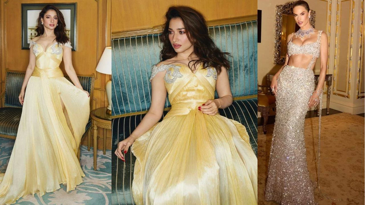ICW 2025: Tamannaah Bhatia, Brazilian supermodel shine at Manish Malhotra’s couture party