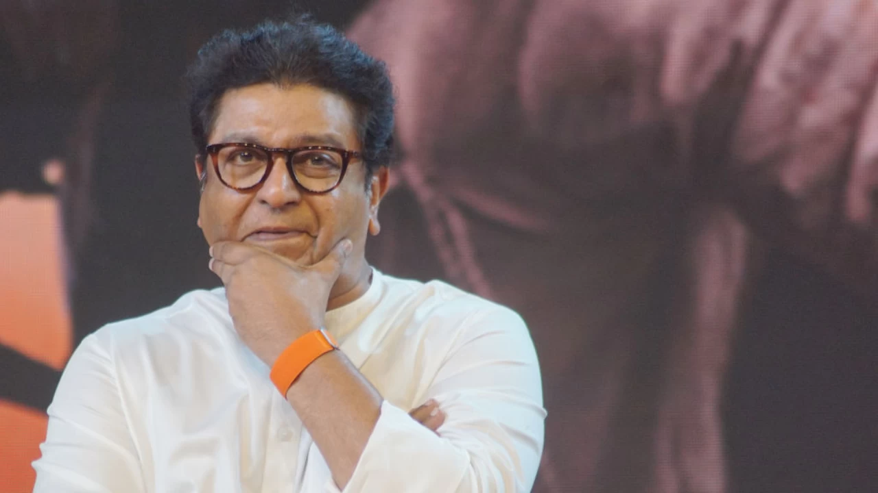 Maharashtra Navnirman Sena supremo Raj Thackeray. (Photo credit: O2O Creative/E /Getty Images)
