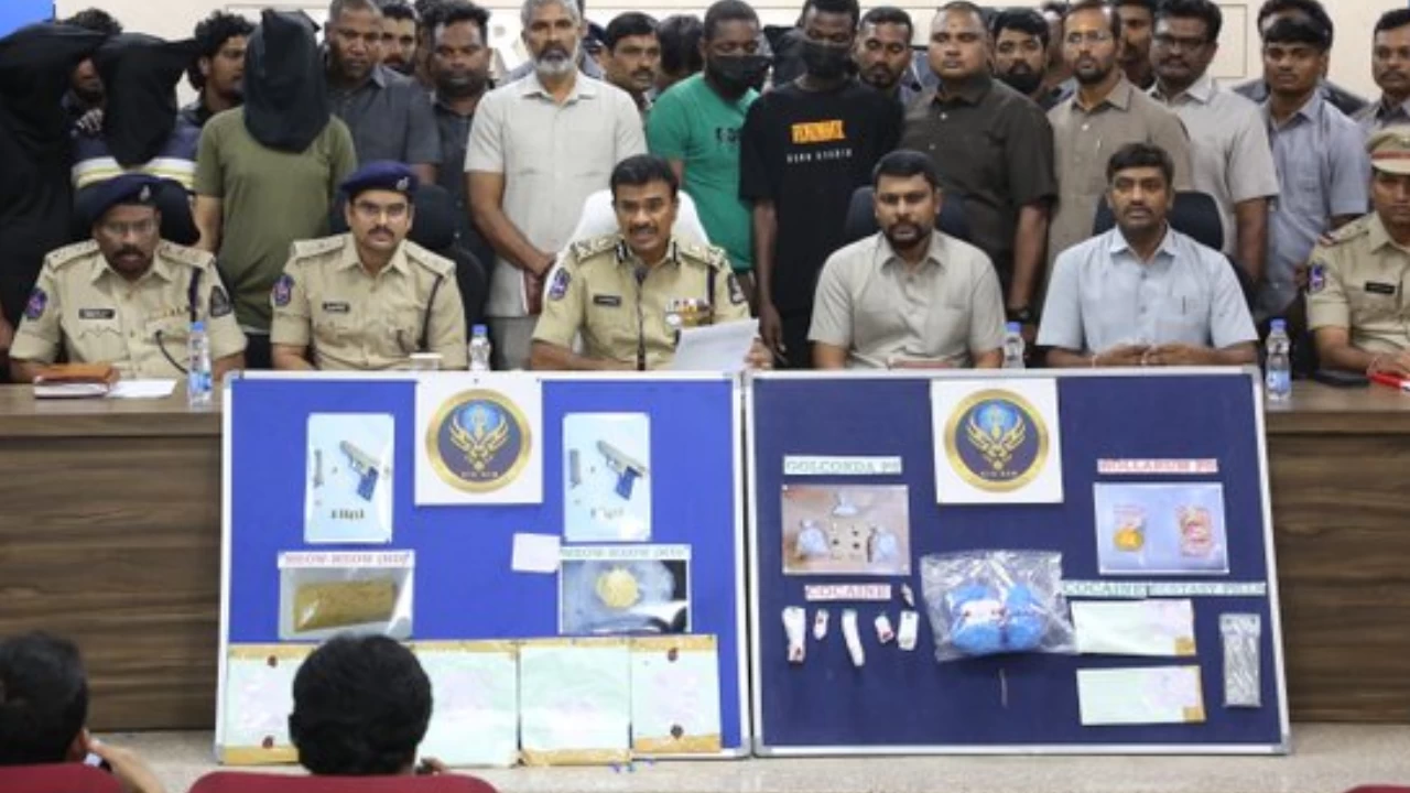 Hyderabad police seized over 900 kilograms of marijuana