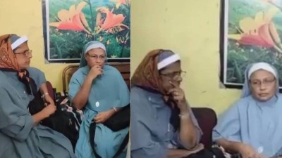 Sister Vandana Francis and Sister Preethy Mary 