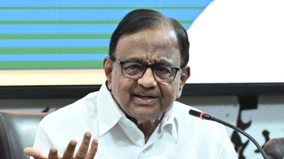 Veteran Congress leader P Chidambaram. (Photo credit: Sonu Mehta/HT via Getty Images)
