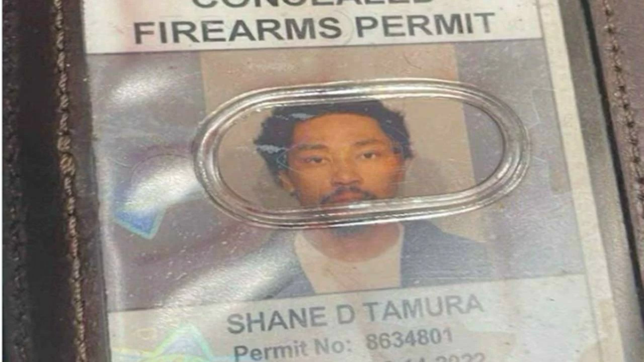 Shane Tamura was found dead on the 33rd floor from a self-inflicted gunshot wound.