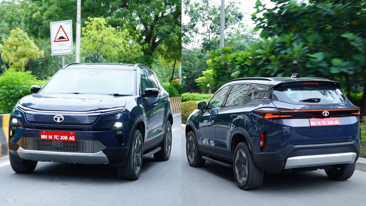 Tata harrier.ev is loaded with features