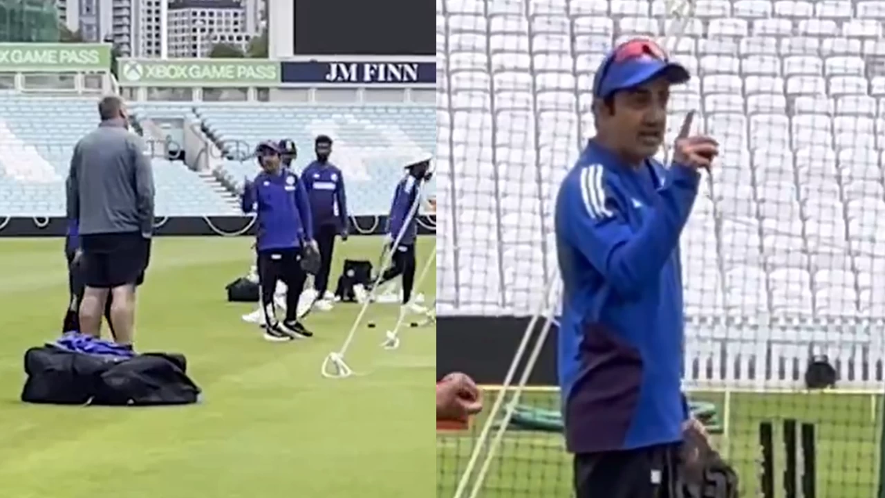Gautam Gambhir got into an ugly spat with the pitch curator at The Oval.