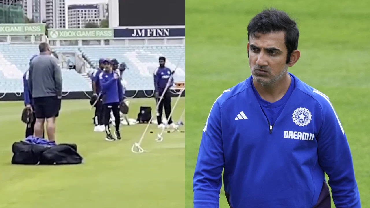 India's batting coach shared details of Gautam Gambhir's ugly spat with the pitch curator at the Oval.