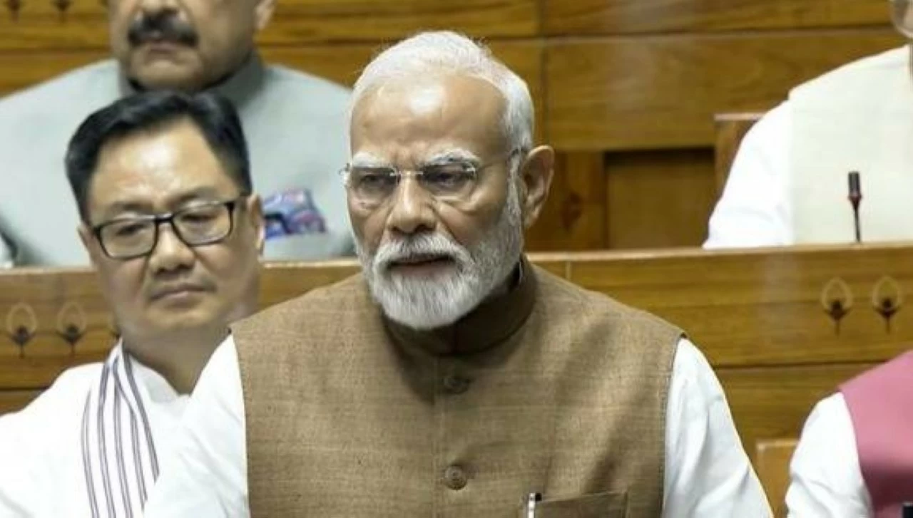 PM Modi further said that there are some people in India who supported the terrorists