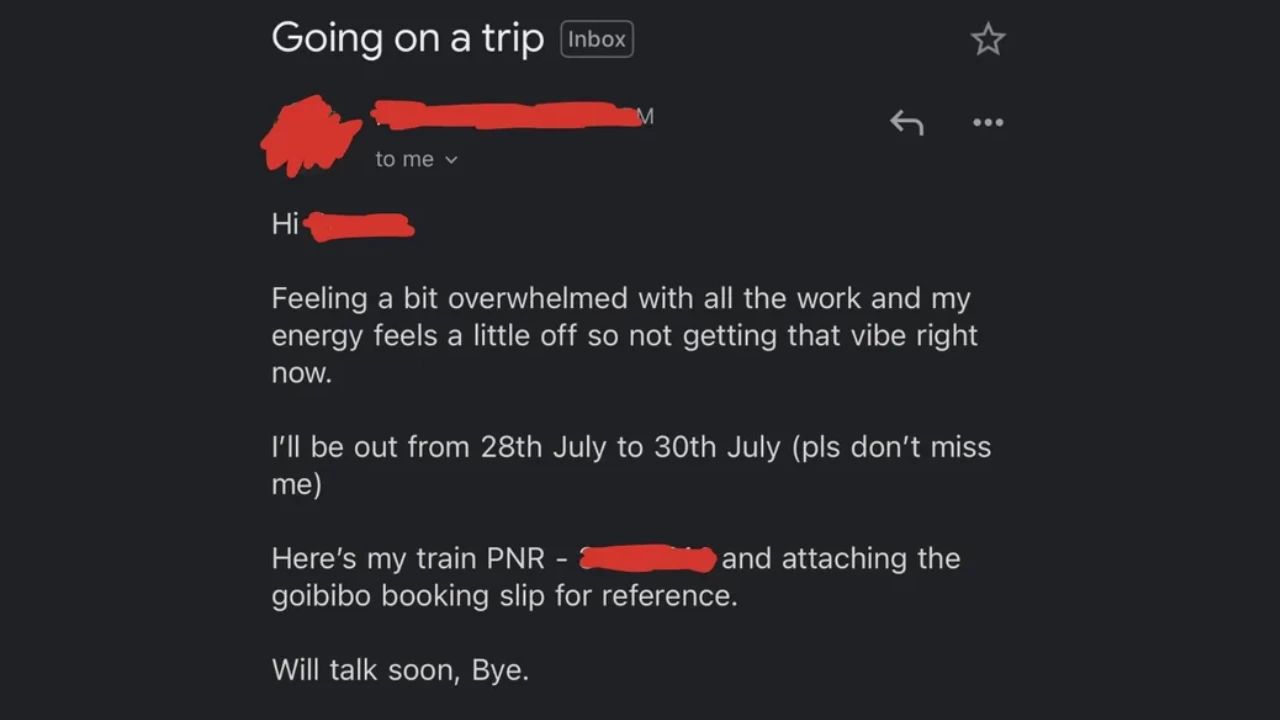 Gen Z intern viral email