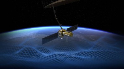 Illustration of the NISAR satellite. 