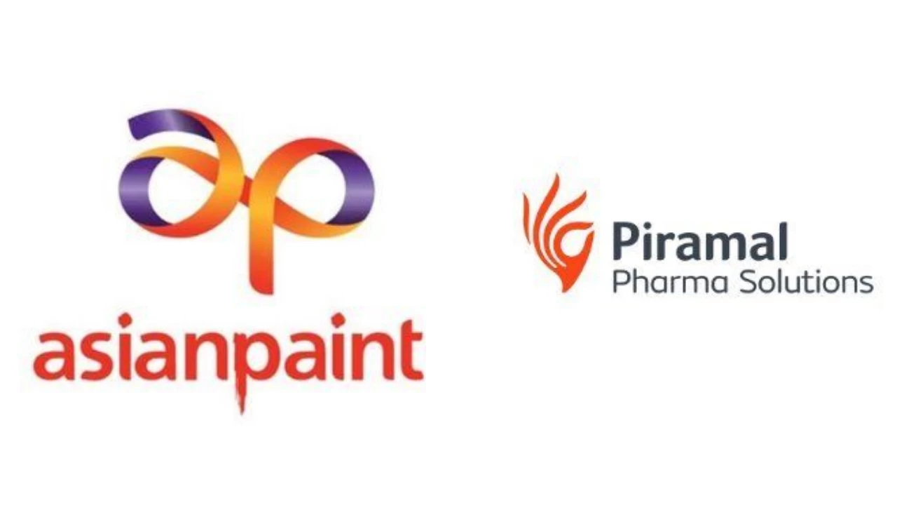 The stock of Asian Paints surged whereas the shares of Piramal pharma has gone down
