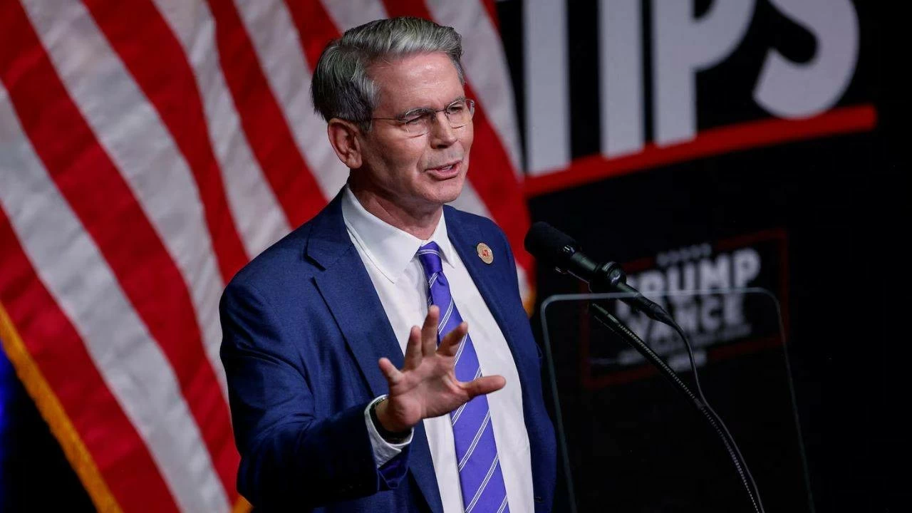 US treasury secretary Scott Bessent