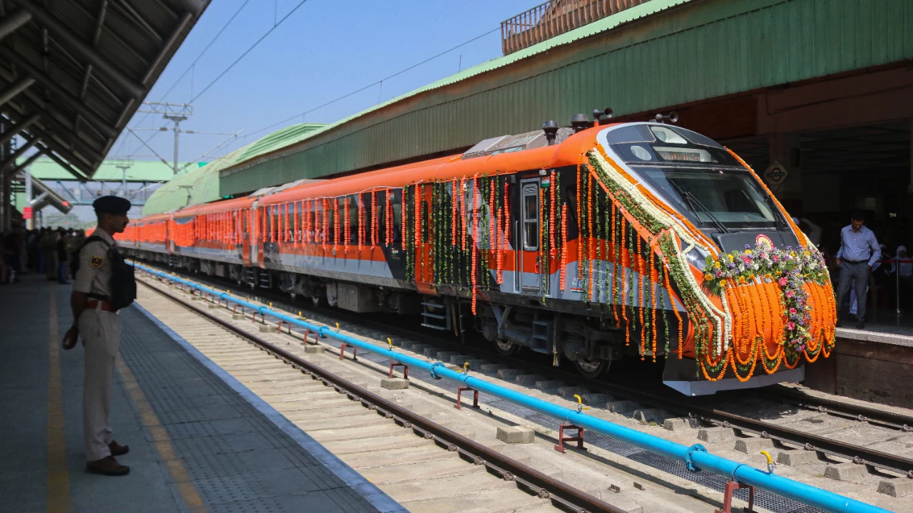With the arrival of the Vande Bharat Express on February 15, 2019, the train landscape in India changed. (Photo credit: Firdous Nazir/NurPhoto via Getty Images)