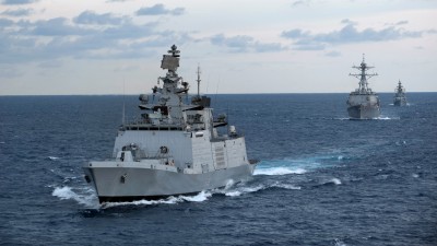 Notably, the Himgiri is the first of three advanced frigates that the GRSE is constructing under Project 17A. (Photo credit: Stocktrek Images/Getty Images)