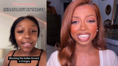 Indian-origin woman calls out TikToker over Indian accent mocking video.
