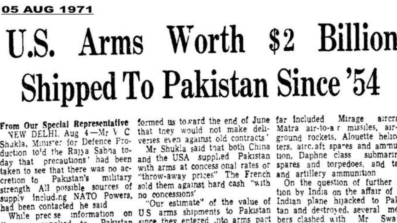 The post, shared by the Army’s Eastern Command, was captioned: "This day, that year – build up of war – August 5, 1971". 