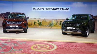 Tata Safari Adventure X+ (L) Tata Harrier Adventure X (R)
