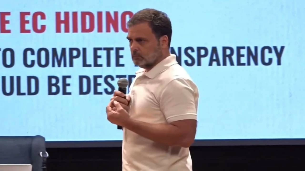 Rahul Gandhi also raised doubt over the accuracy of voter list