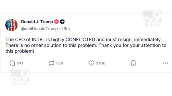 Intel CEO’s China investments spark security fears, Trump wants resignation