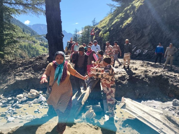 several pilgrims and tourists have also been evacuated from Harshil