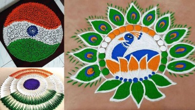 4 Simple and creative rangoli design ideas to brighten up Independence Day 2025