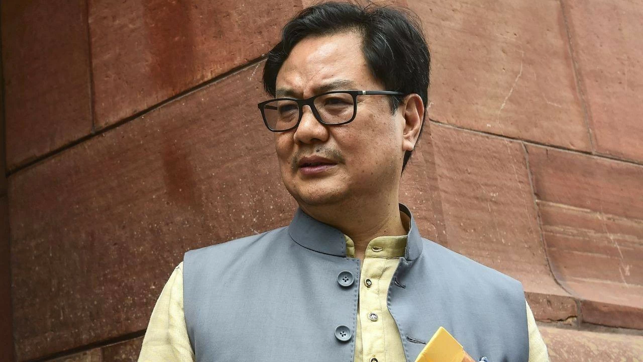 Parliamentary affairs minister Kiren Rijiju